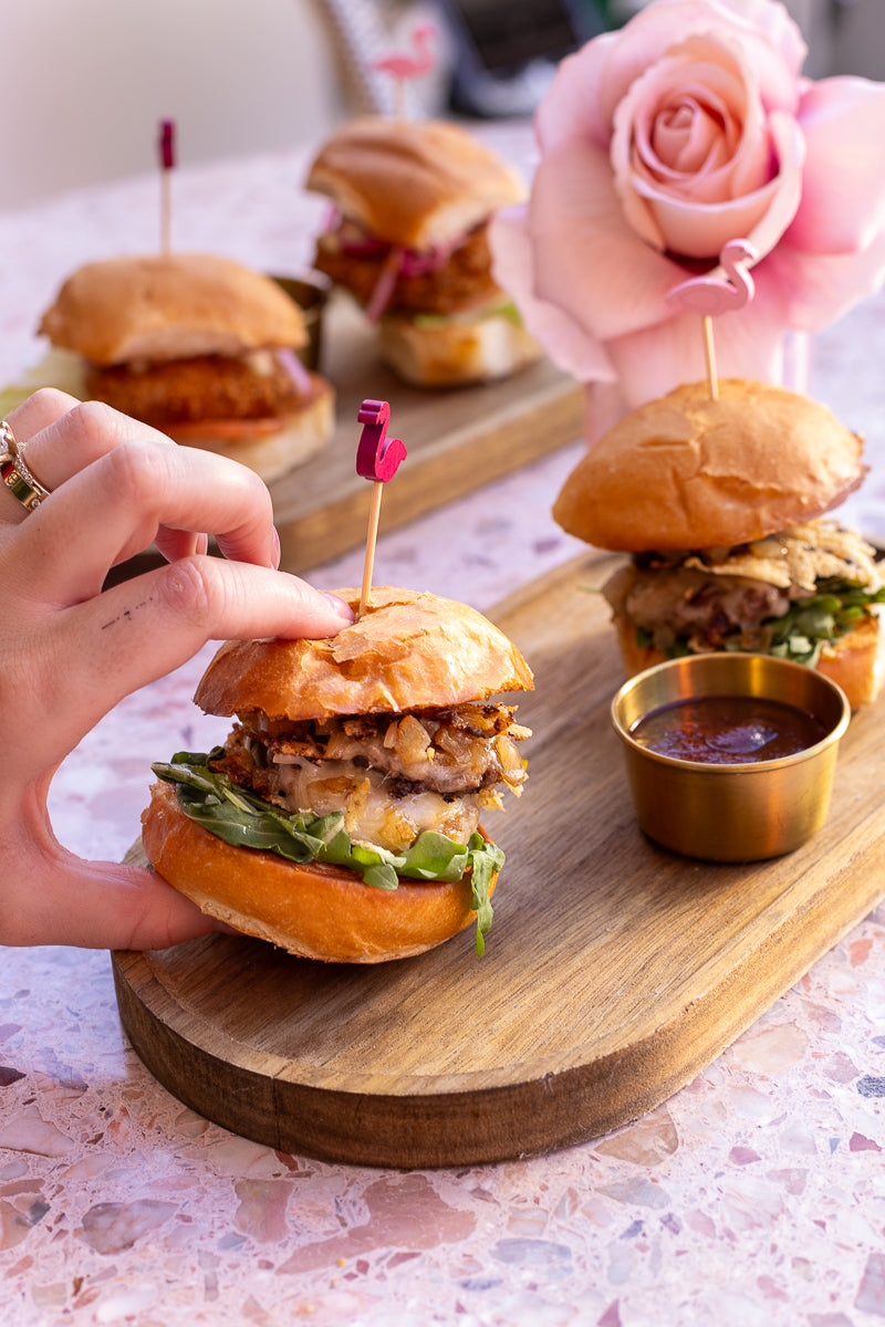 Gruyere Wagyu Sliders