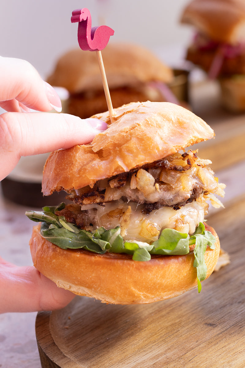 Gruyere Wagyu Sliders