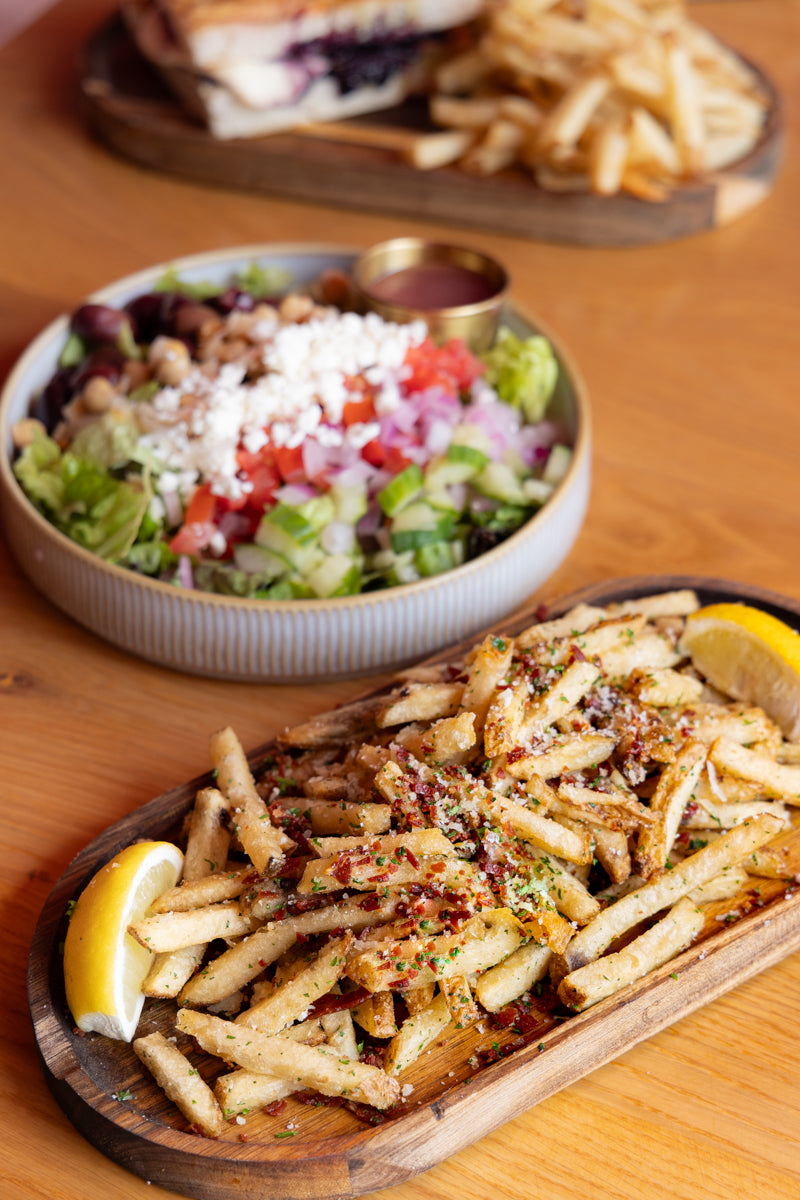 Mediterranean Loaded Fries