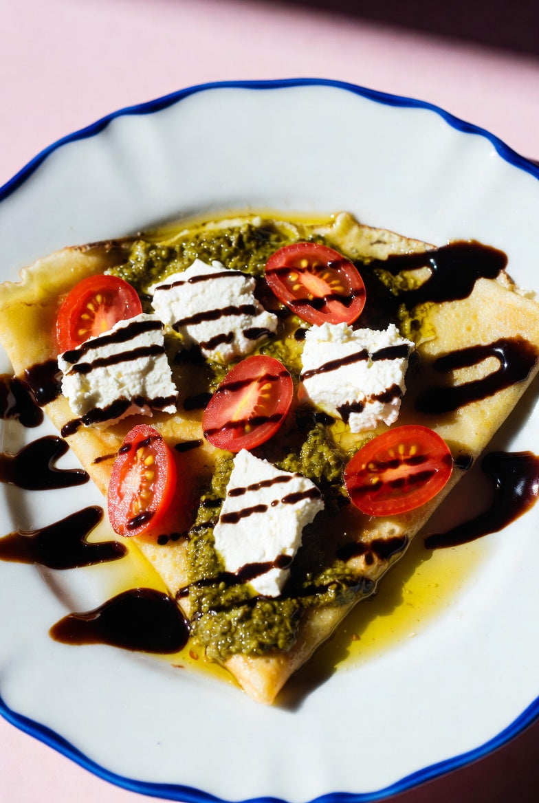 Pesto Bruschetta Crepe