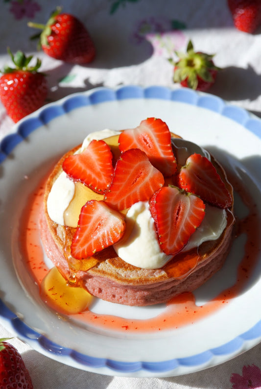 Strawberry Einkorn Pancake